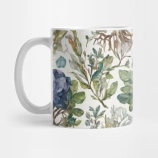 Vintage Botanical Herbarium Mug